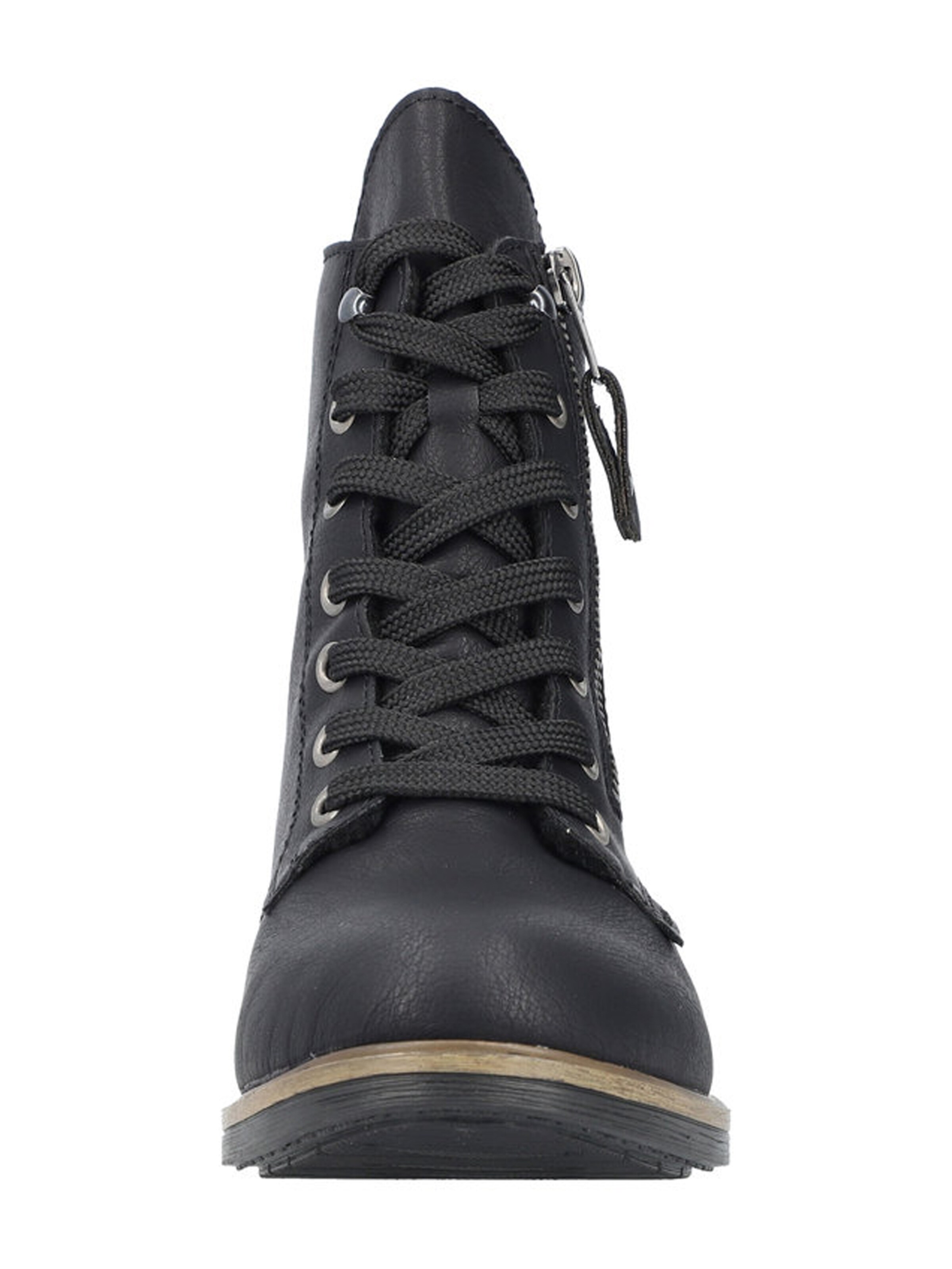 Bottines à lacets Rieker en noir