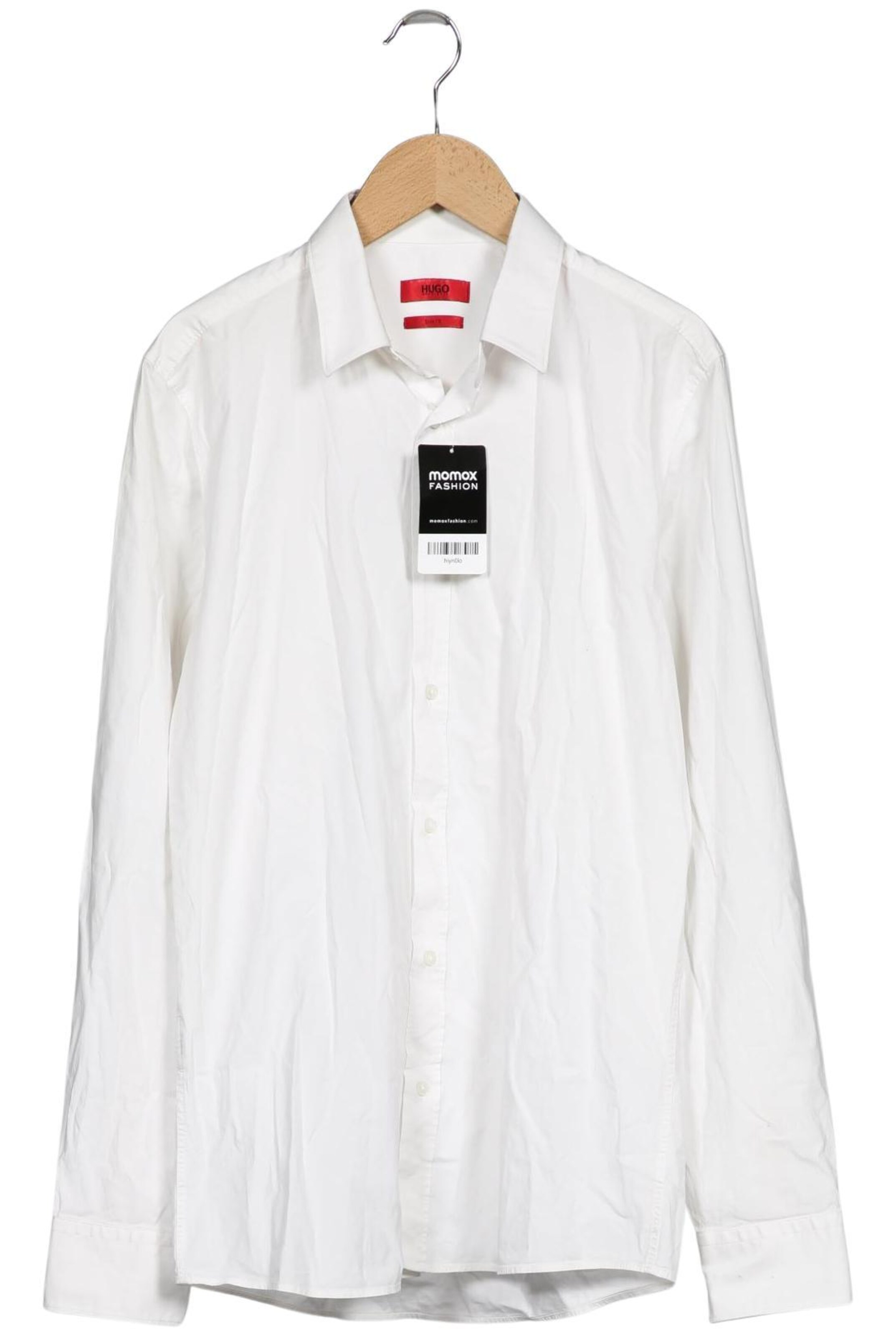 HUGO Button Up Shirt in S in White: front