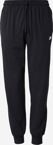 Nike Sportswear Конический (Tapered) Штаны 'CLUB' в Черный: спереди