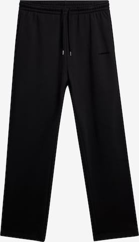 Loosefit Pantalon 'Callan' J.Lindeberg en noir : devant