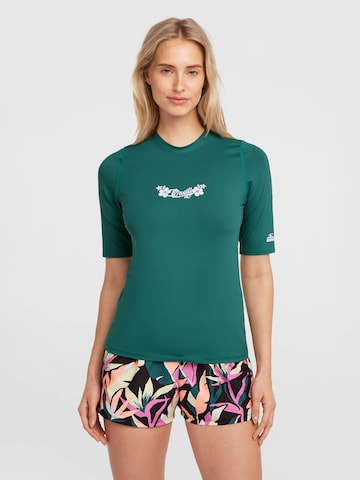 O'NEILL Λειτουργικό μπλουζάκι σε πράσινο: μπροστά