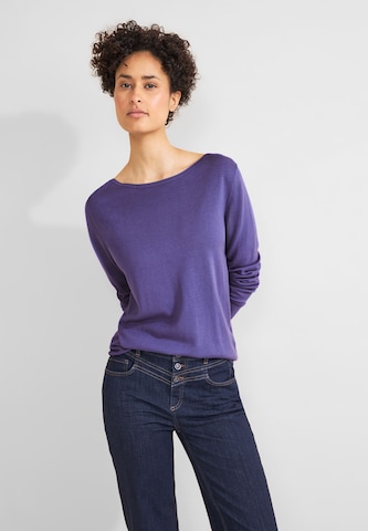 STREET ONE Pullover in Lila