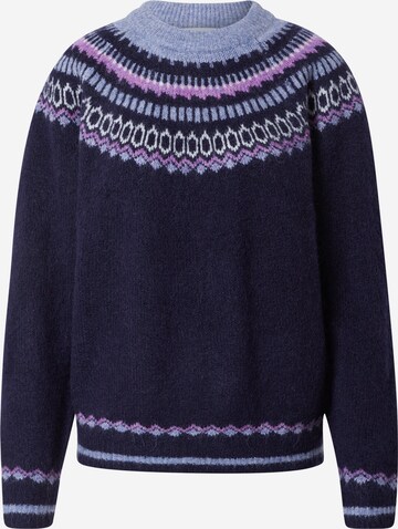 Lollys Laundry Pullover 'Lana' in Blue: front
