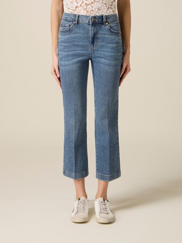 oltre Flared Jeans in Blauw: voorkant