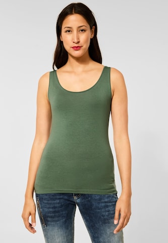 STREET ONE - Top en verde: frente