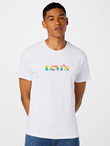 Tricou 'Community Tee' de la LEVI'S ® pe alb: față