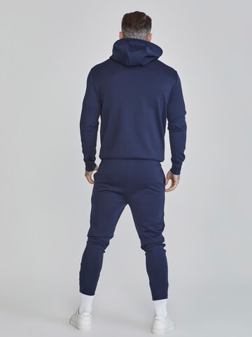 Effilé Pantalon SikSilk en bleu
