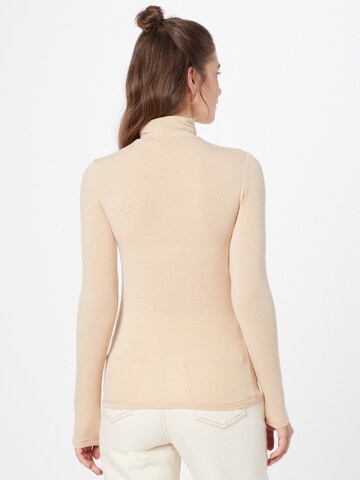 Y.A.S Shirt 'WOOLA' in Beige