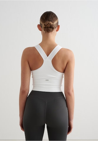 Bustier Soutien-gorge de sport Aim'n en blanc