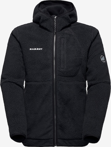 MAMMUT Funktionsfleecejacke 'Falera Pro' in Schwarz: Vorderseite
