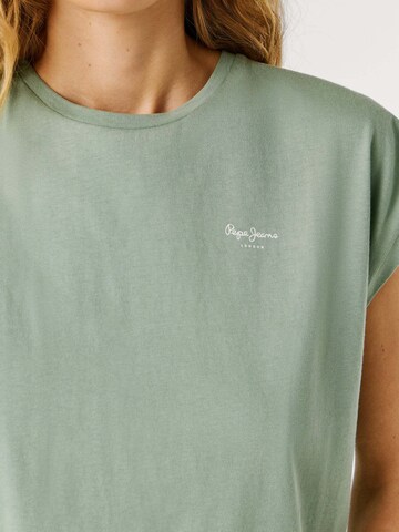 Pepe Jeans Shirt 'Bloom' in Green