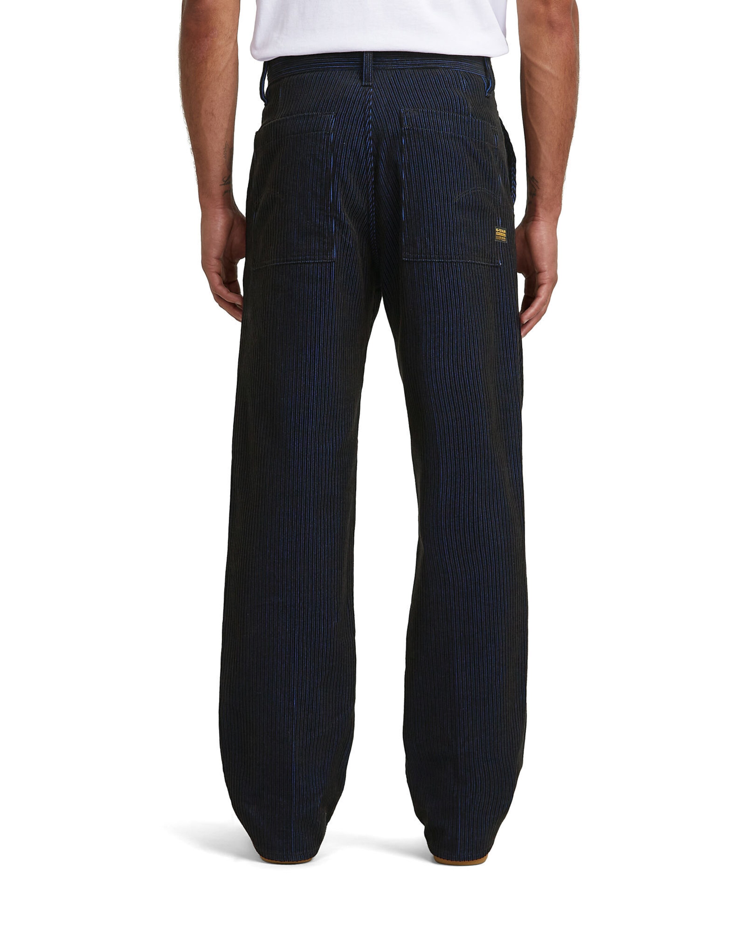 G-STAR Regular Hose in Schwarz