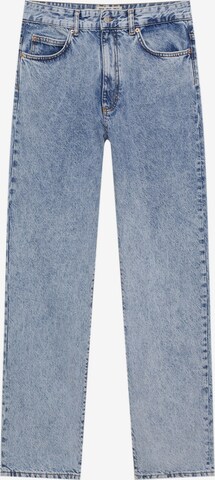 Pull&Bear Regular Jeans i blå: framsida