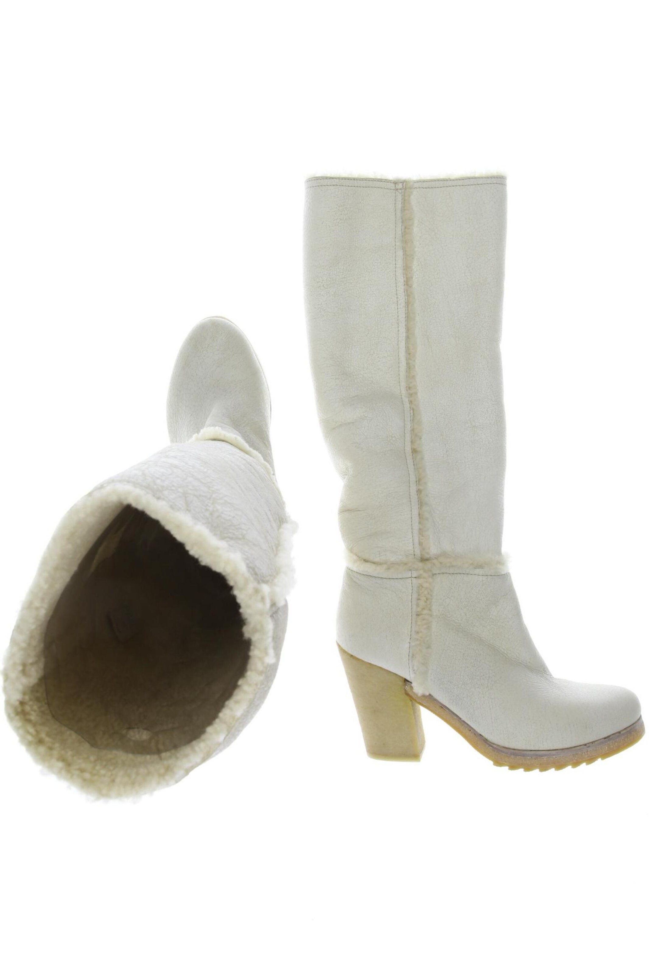 Knee Prada Stiefel Beige PRADA Stiefel 38,5 In Weiß ABOUT YOU