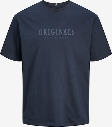 JACK & JONES T-Shirt 'JORFrederiksberg' in Blau: Vorderseite