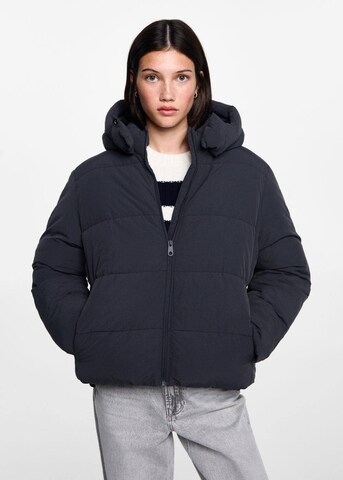 MANGO TEEN Winterjacke in Blau: Vorderseite