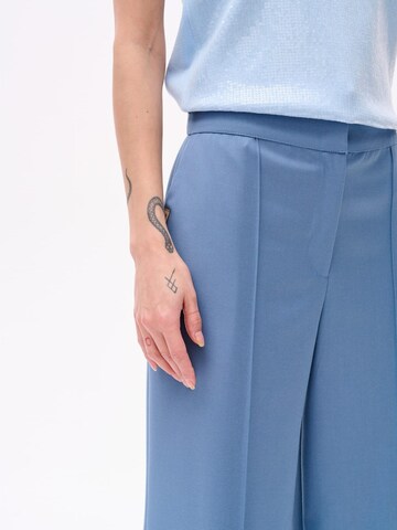 Blue Shadow Regular Pants in Blue