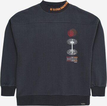 GARCIA Sweatshirt in Grijs: voorkant