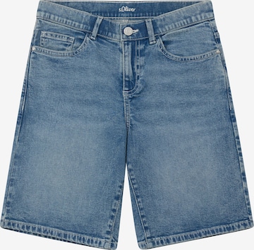 s.Oliver Loosefit Jeans in Blau: Vorderseite
