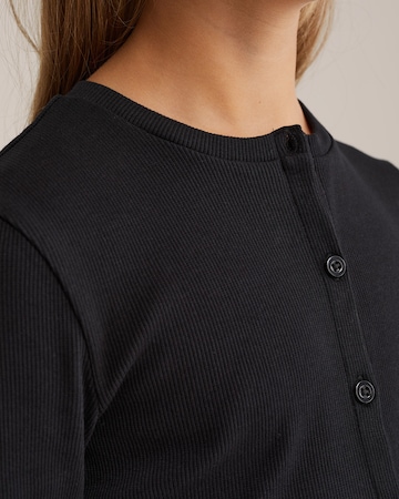 WE Fashion Knit cardigan in Black