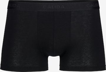CALIDA Boxer shorts 'Evolution' in Black: front