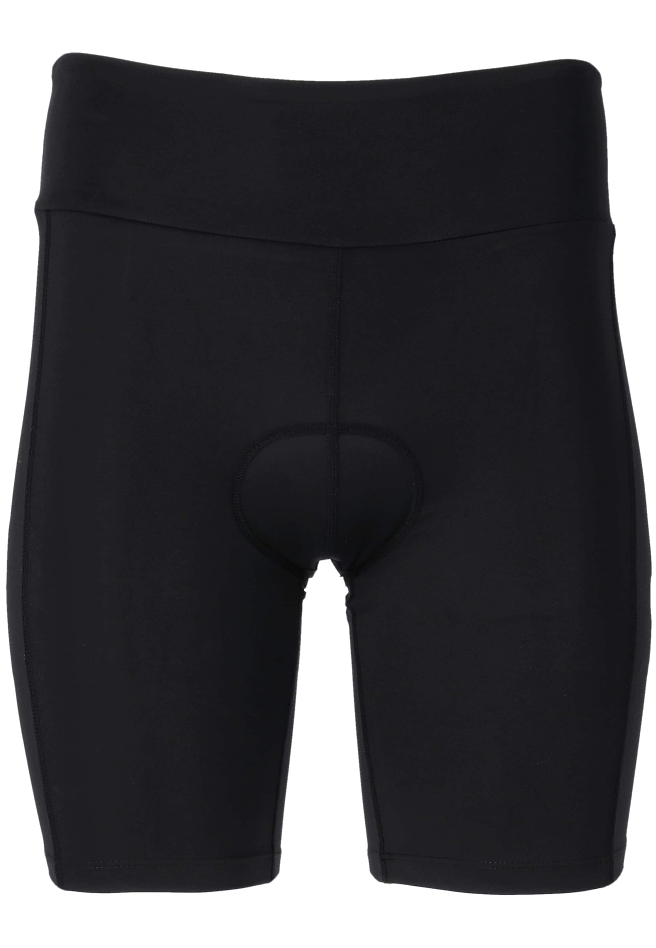 ENDURANCE Skinny Sportshorts 'Mirabel' in Schwarz: Vorderseite