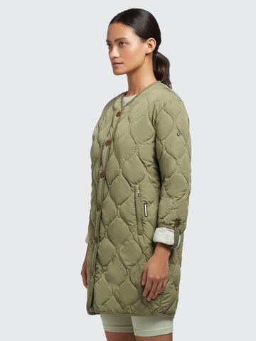 khujo Between-Seasons Coat in Green