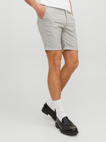 JACK & JONES Slimfit Shorts 'Connor' in Grau: predná strana