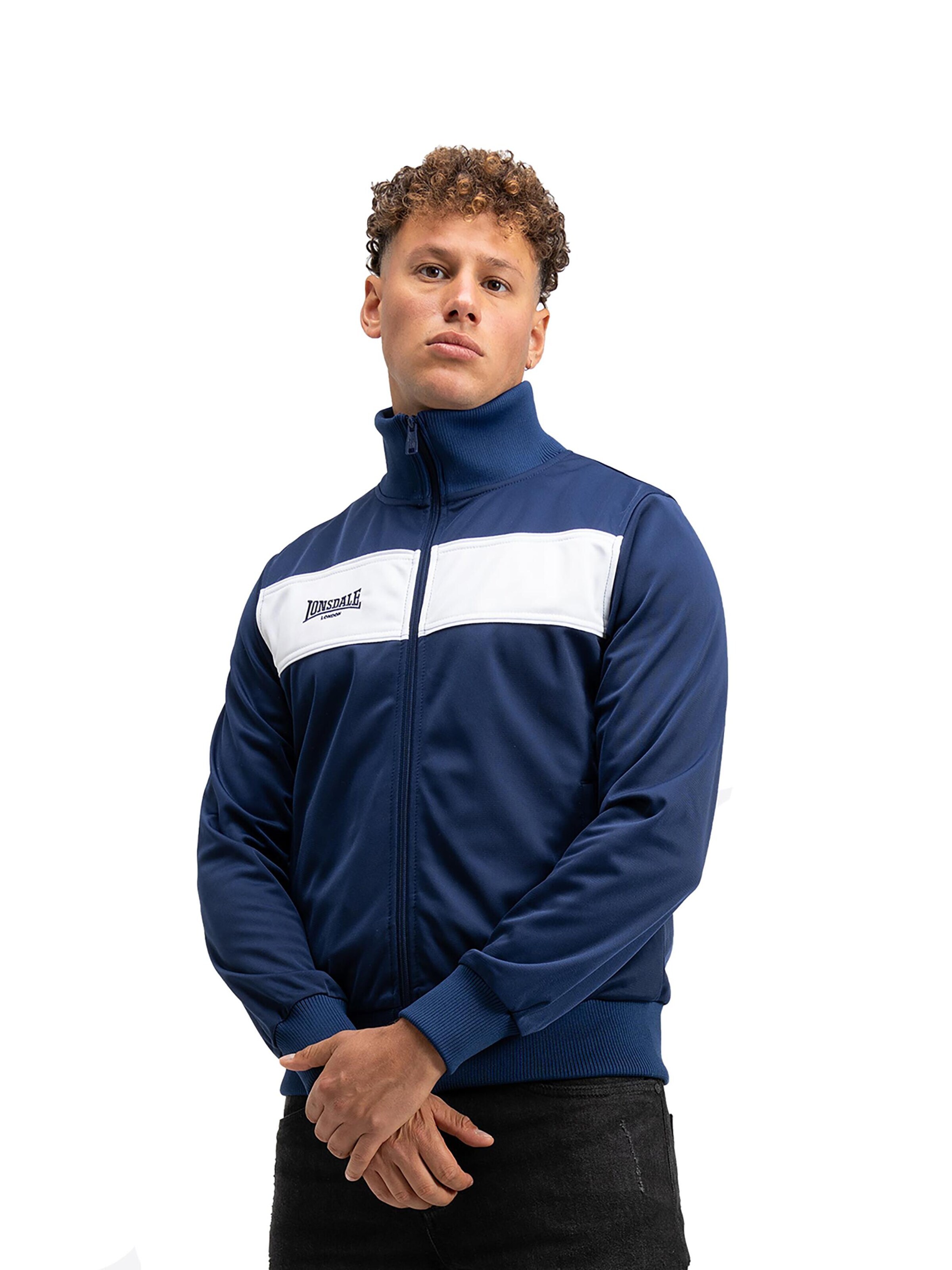 LONSDALE Trainingsjacke 'Alnwick'‌‌‌‌‌‌ in Mischfarben: Vorderseite