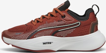 Chaussure de sport 'PWR NITRO™ SQD 2' PUMA en marron : devant