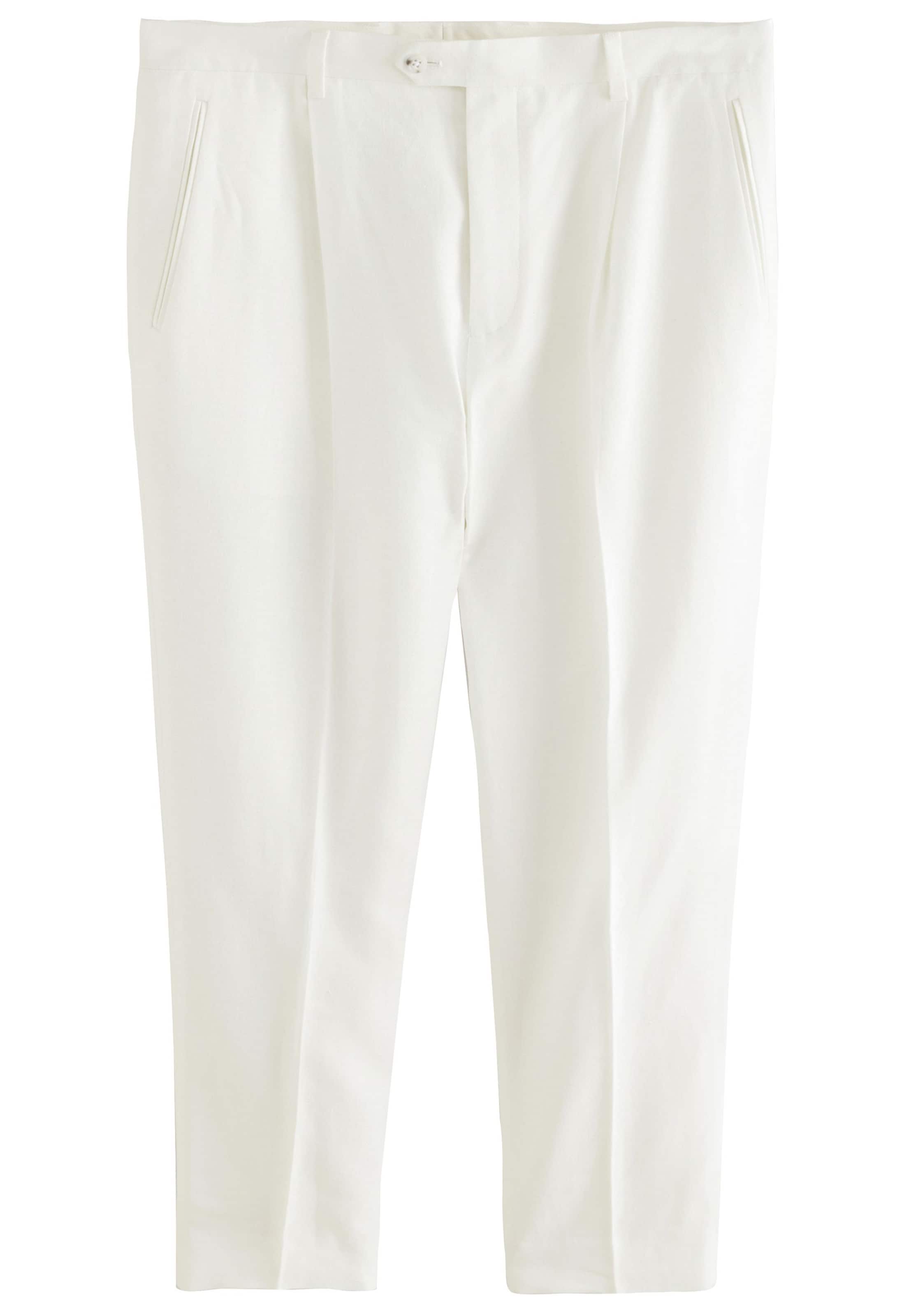 Pantaloni con pieghe Next di colore bianco, Visualizzazione prodotti