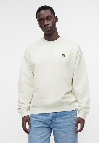 Felpa di Lyle & Scott in bianco: frontale