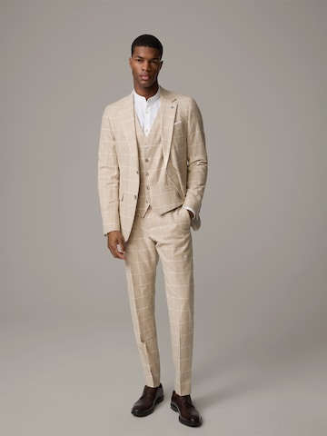 STRELLSON Suit Vest in Beige