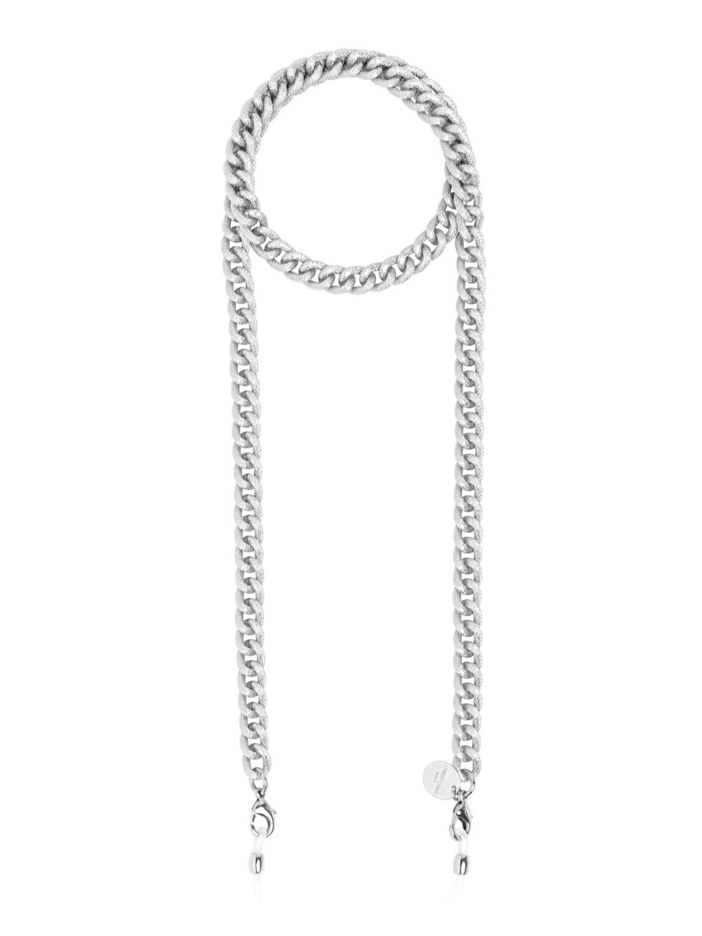 Cheeky Chain Munich Ketting 'Gwen' in Zilver: voorkant