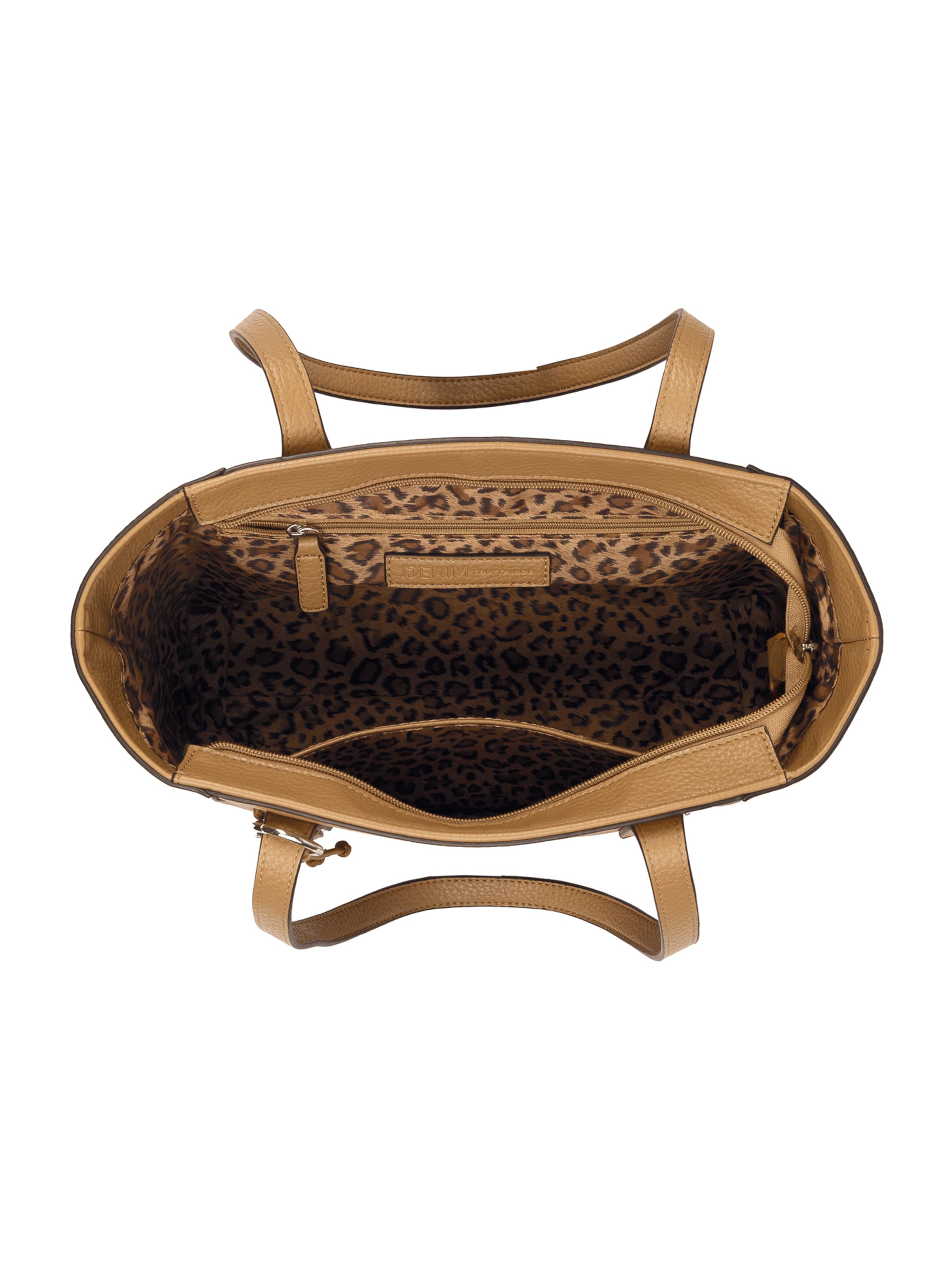 TOM TAILOR DENIM Shopper 'Priya' - Hnedá