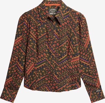 Superdry Blouse in Oranje: voorkant