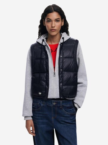 Desigual Sweatshirt 'SWEAT_CHALECO 25WWSK05' i grå: forside