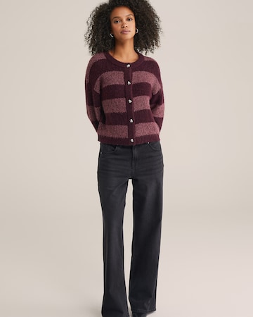 WE Fashion Cardigan i lilla