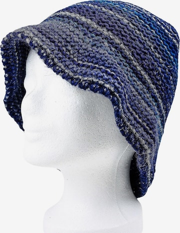 COLLEZIONE ALESSANDRO Hat 'Lina' in Blue: front