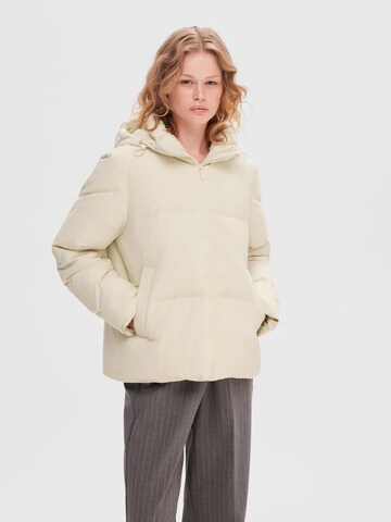 SELECTED FEMME Talvitakki 'Anna' värissä beige