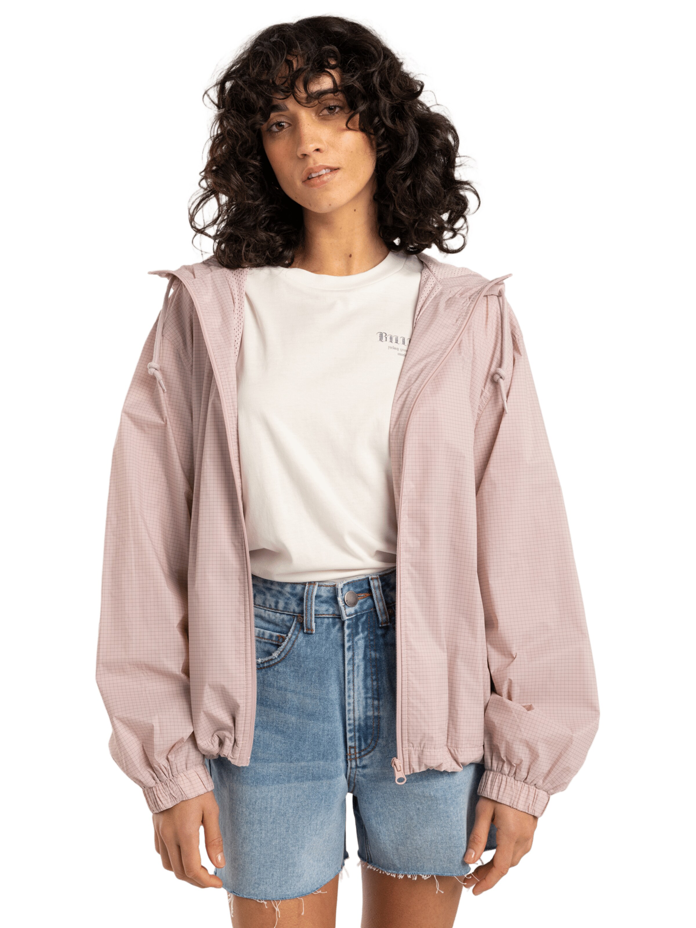 BILLABONG Funktionsjacke 'Spring' in Pink: Vorderseite