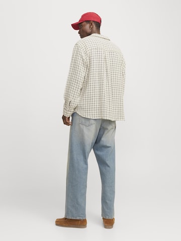 JACK & JONES Regular fit Button Up Shirt in White