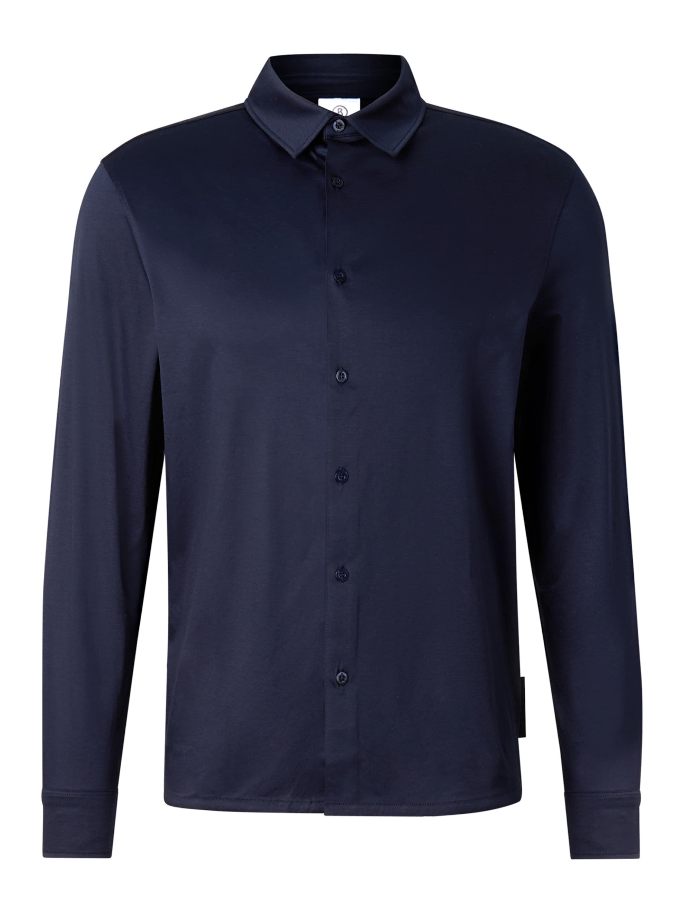 BOGNER Regular Fit Hemd 'Franz' in Blau: Vorderseite