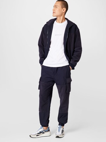 Mennace Between-Season Jacket in Blue