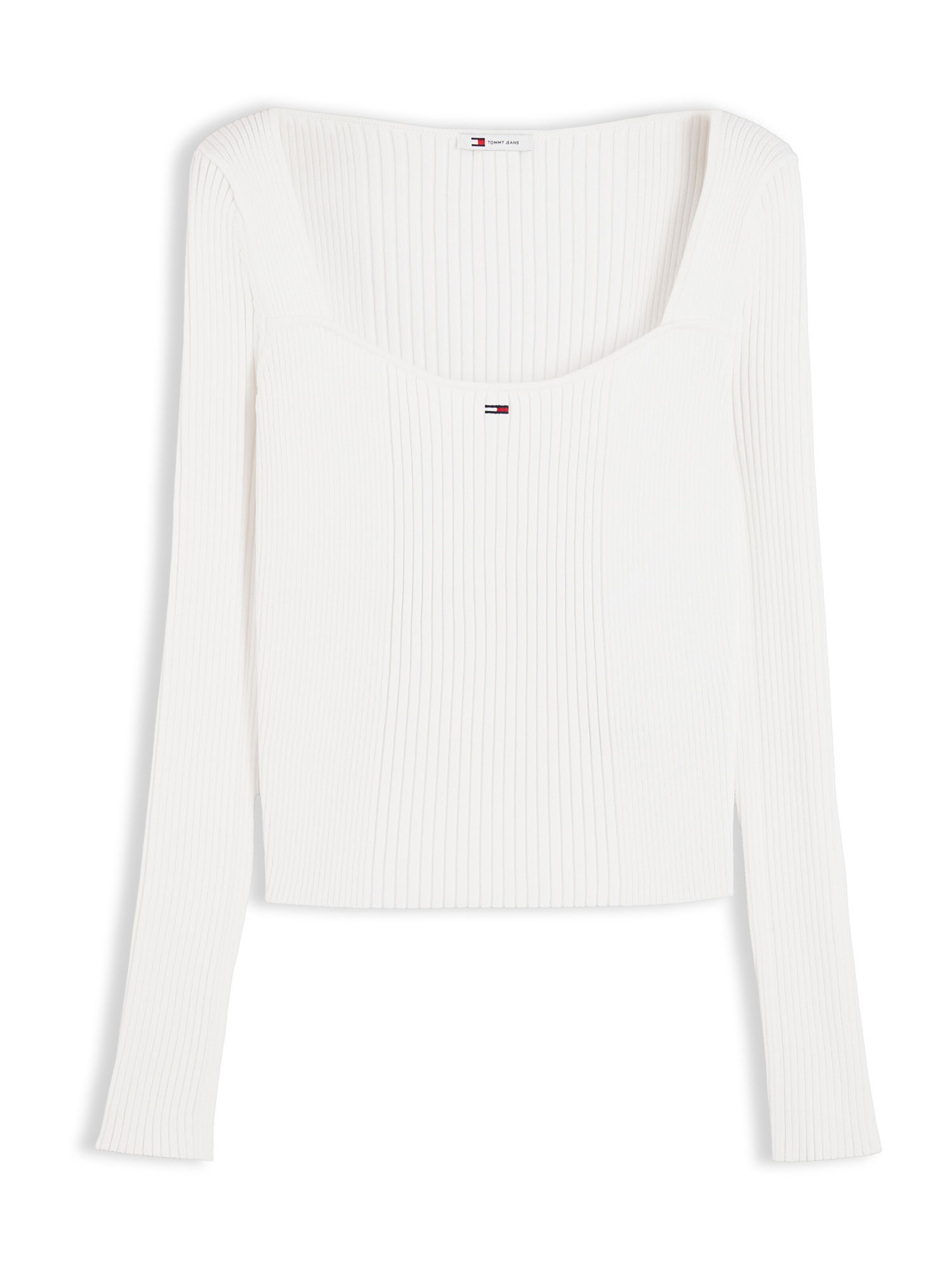 Tommy Jeans Sweter w kolorze biały: przód