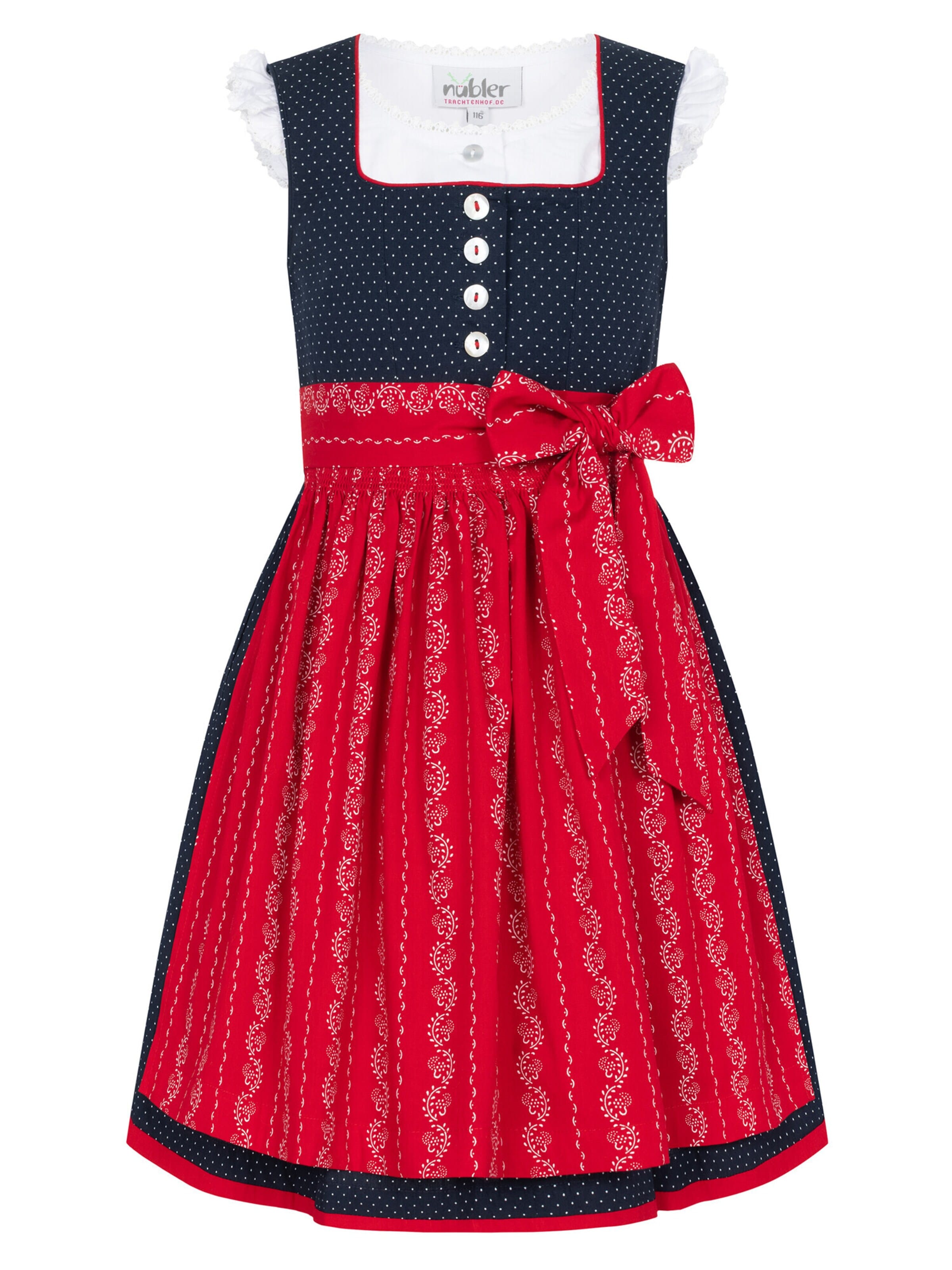 Trachtenhof Nübler Dress 'Fabia' in 92 in Blue, Item view