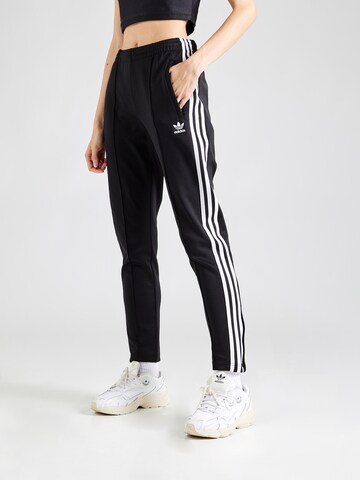 Slimfit Pantaloni 'Adicolor Sst' di ADIDAS ORIGINALS in nero: frontale