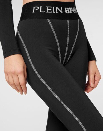 Plein Sport Skinny Leggings in Black