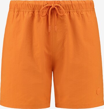 Pantaloncini da bagno 'NICK' di Shiwi in arancione: frontale