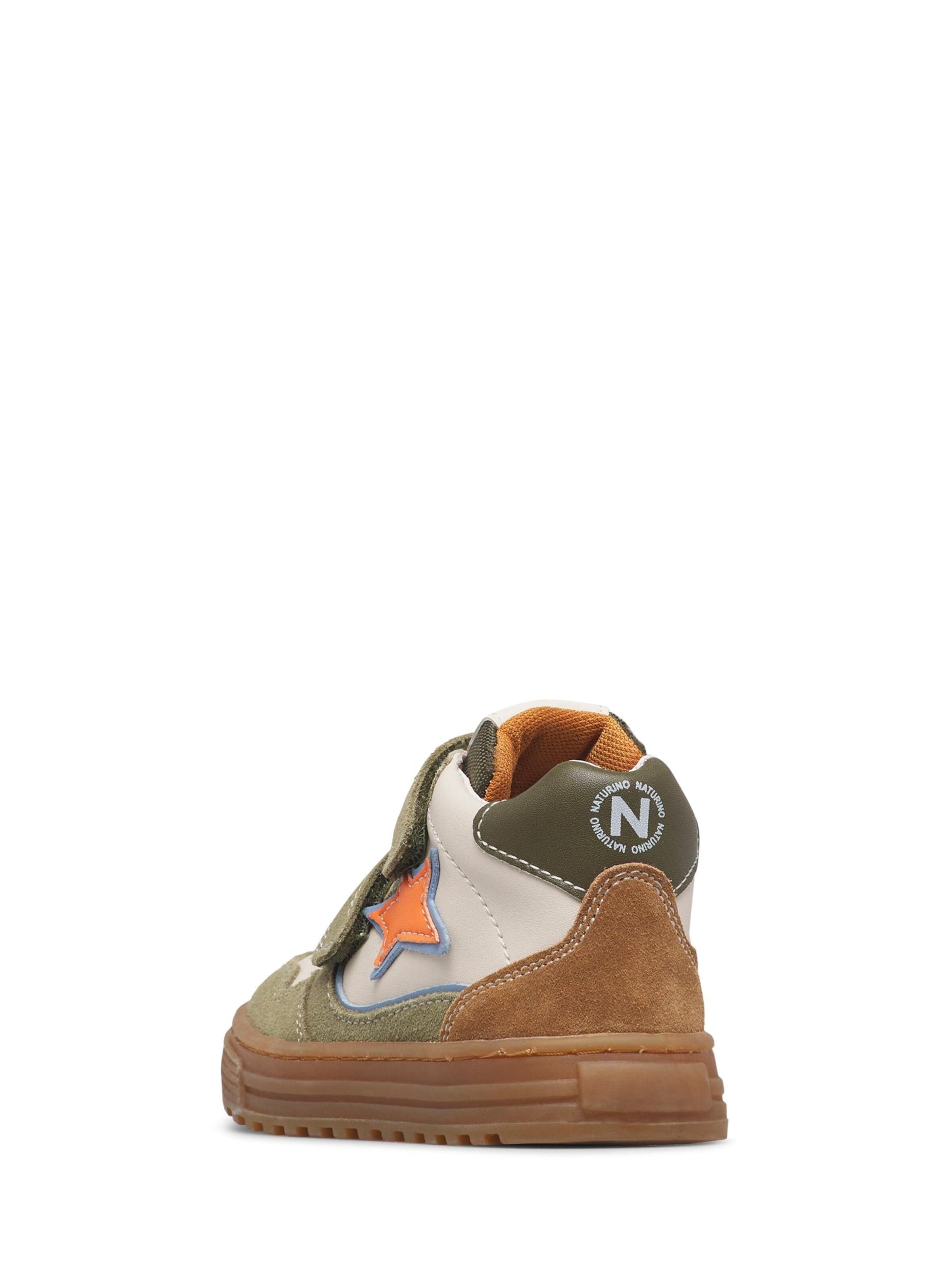 NATURINO Sneakers 'HESS HIGH 3 VL.' in Groen